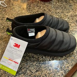 Men’s Ugg Tasman Puff Slipper Black Size 8